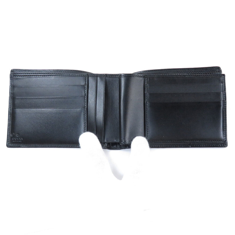 Gucci Wallet fold motif bi calfskin - Picture 4 of 6